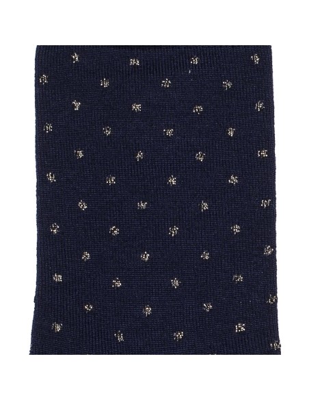 Nos chaussettes femme en laine bleu marine - Maison Broussaud