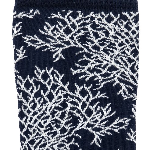 Nos chaussettes femme Corail- Armor-Lux x Maison Broussaud