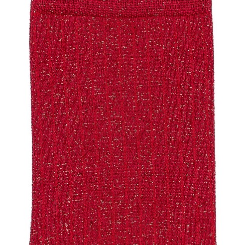 Les côtelées Armor-lux x Maison Broussaud - chaussettes femme - coton rouge