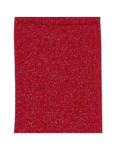 Les côtelées Armor-lux x Maison Broussaud - chaussettes femme - coton rouge