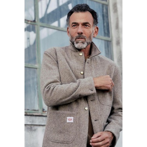 MANTEAU LAINE G.S Loutre