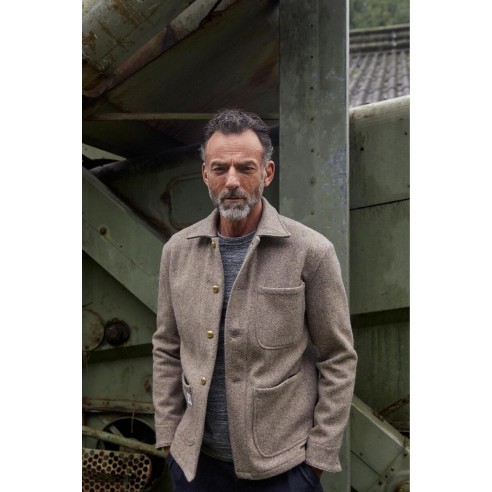 MANTEAU LAINE G.S Loutre