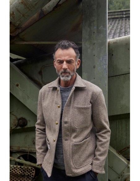 MANTEAU LAINE G.S Loutre