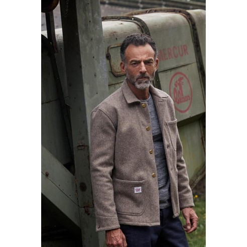 MANTEAU LAINE G.S Loutre