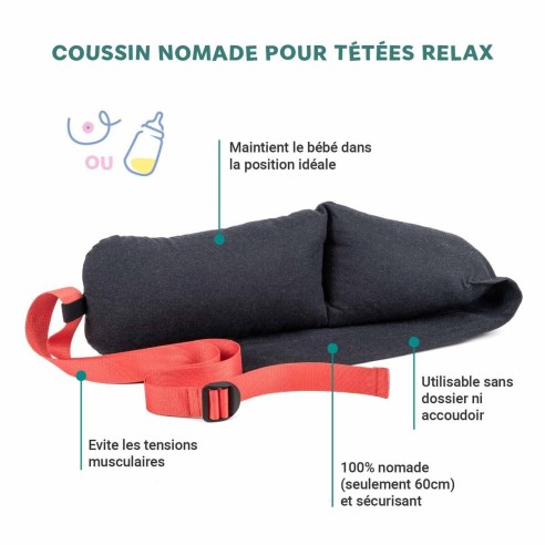DUOH! coussin d'allaitement Fabriqué en France France | Petits Cadors