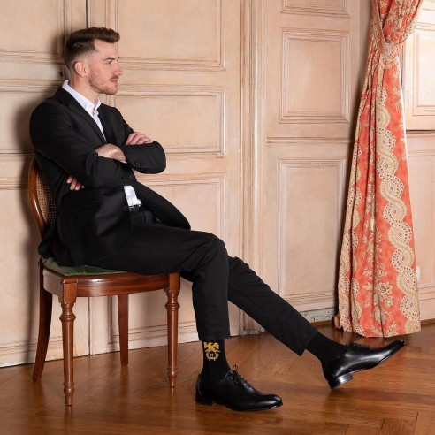 Nos chaussettes Napoléon avec Armoirie - Collection Napoléon