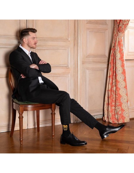 Nos chaussettes Napoléon avec Armoirie - Collection Napoléon