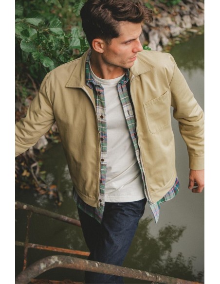 Blouson zippé M.A Lino