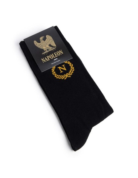 Chaussettes noires couronne de Napoléon