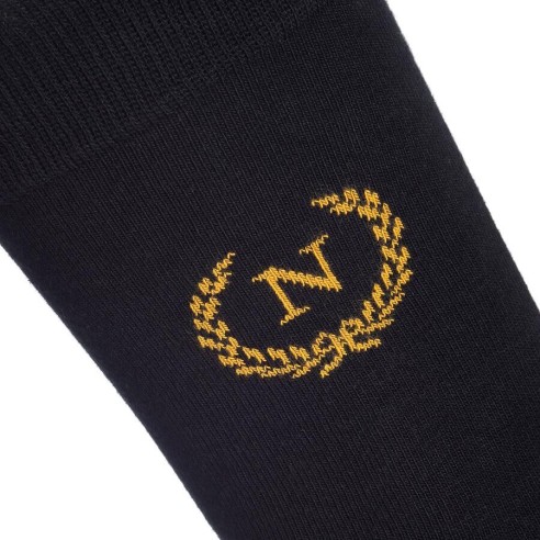 Chaussettes noires couronne de Napoléon