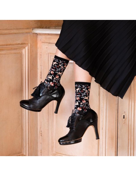 Nos chaussettes "Les Aubussonaises" - Maison Broussaud