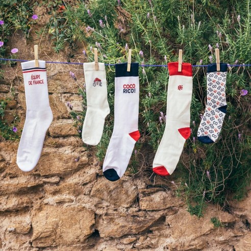 Les chaussettes de sport - Elysée x Maison Broussaud