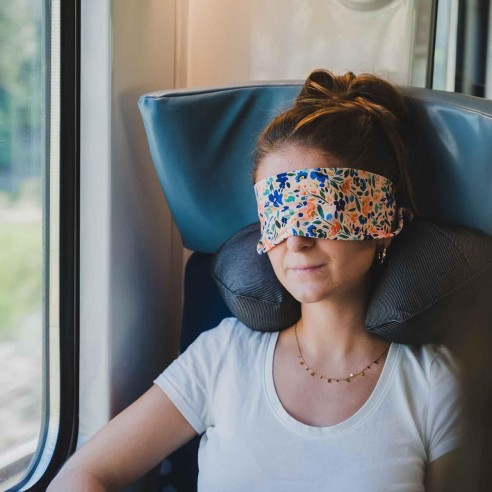 ELLIPSE Giverny | Meilleur coussin de voyage avion et train | Petits Cadors