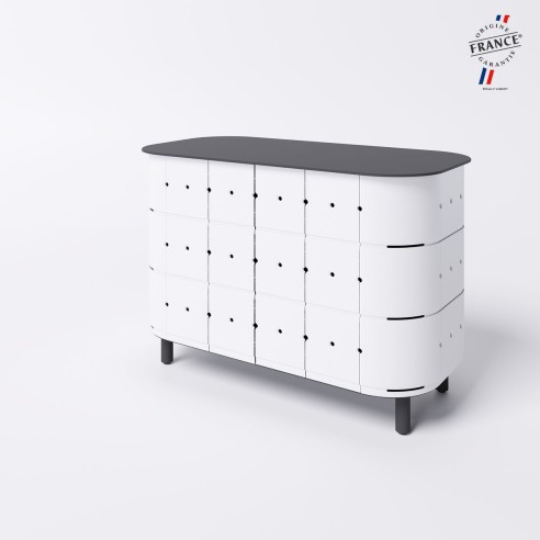 GABRIEL, le meuble de rangement extérieur inoxydable