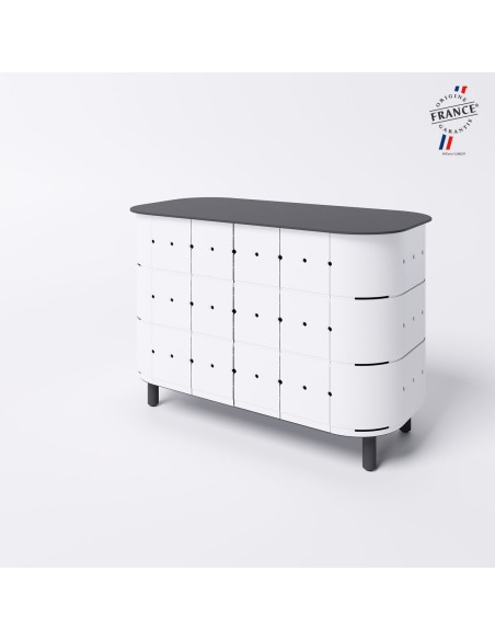 GABRIEL, le meuble de rangement extérieur inoxydable