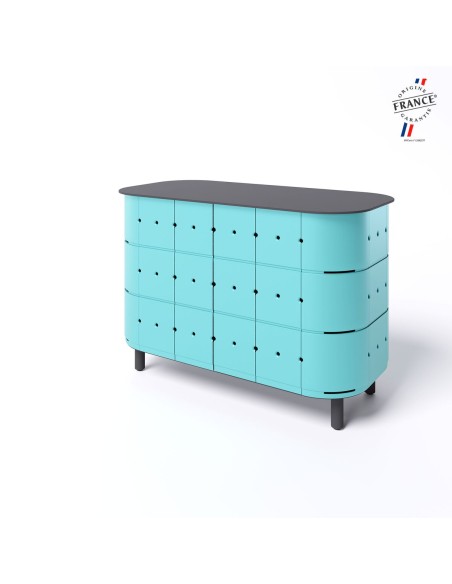 GABRIEL, le meuble de rangement extérieur inoxydable