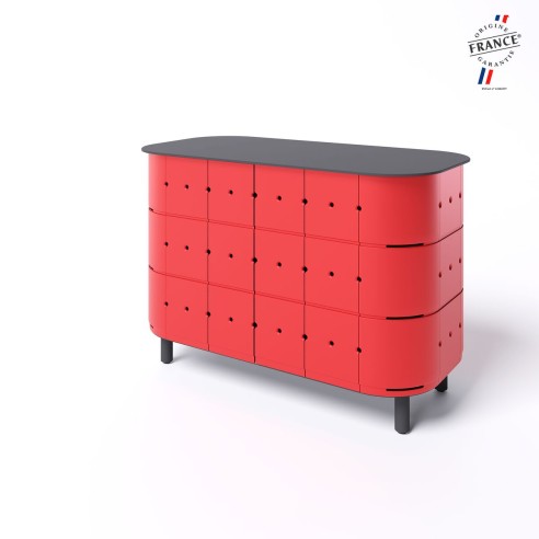 GABRIEL, le meuble de rangement extérieur inoxydable