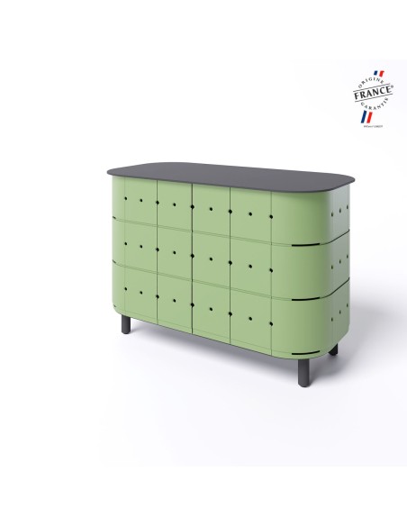 GABRIEL, le meuble de rangement extérieur inoxydable