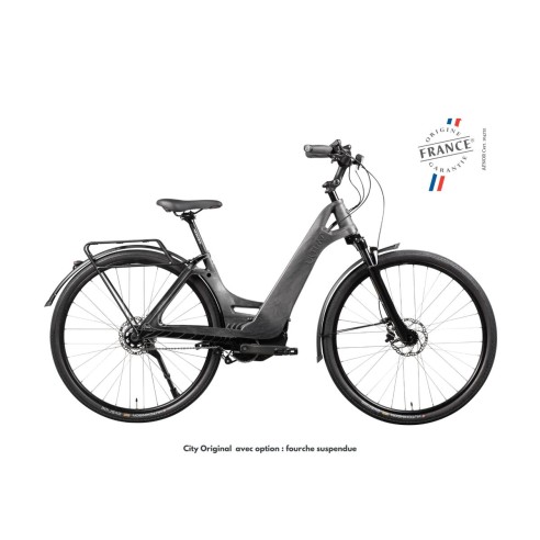 Ultima Mobility Multipath City Original – Vélo électrique urbain avec batterie intégrée 630Wh et boîte automatique