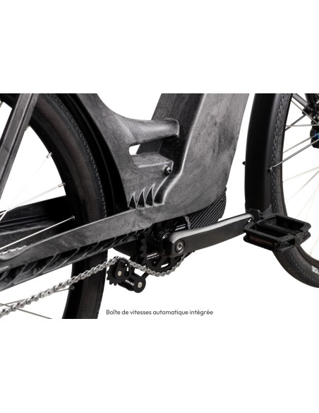 Ultima Mobility Multipath City Original – Vélo électrique urbain avec batterie intégrée 630Wh et boîte automatique