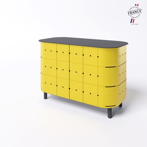 GABRIEL, le meuble de rangement extérieur inoxydable