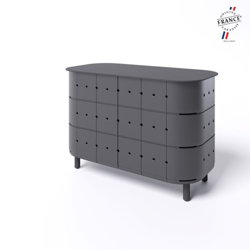 GABRIEL, le meuble de rangement extérieur inoxydable