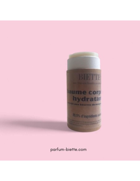 Baume corps solide hydratant - Maison Biette Parfumeur