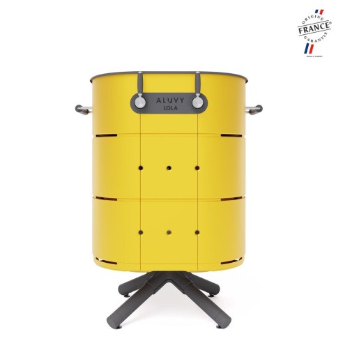 Plancha design LOLA au gaz made in france - ALUVY