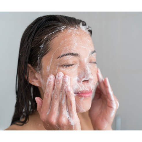 Exfoliant naturel visage à la poudre de coquille d'huitres