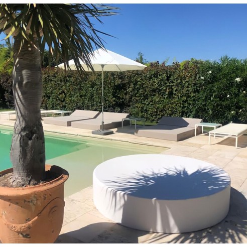 Lit rond MASSA | Confort extérieur 178 cm & waterproof