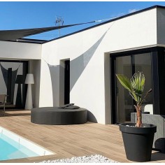 Lit rond MASSA | Confort extérieur 178 cm & waterproof 2