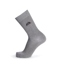 Chaussettes grises en coton Napoléon motif le bicorne