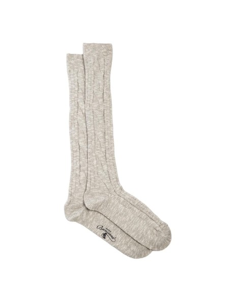 Nos mi-bas "Country" homme, coloris gris - Maison Broussaud