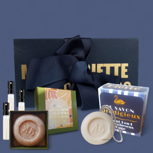 COFFRET DE NOEL MAISON BIETTE - 7 SOINS PARFUMES A OFFRIR