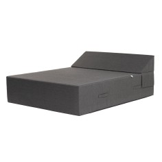 SUN PACK PALOMA POUF | 1 Lit de piscine COZIP deux places 180x140x38cm + 2 coussins 50x70 cm + 1 pouf 40x40cm 2