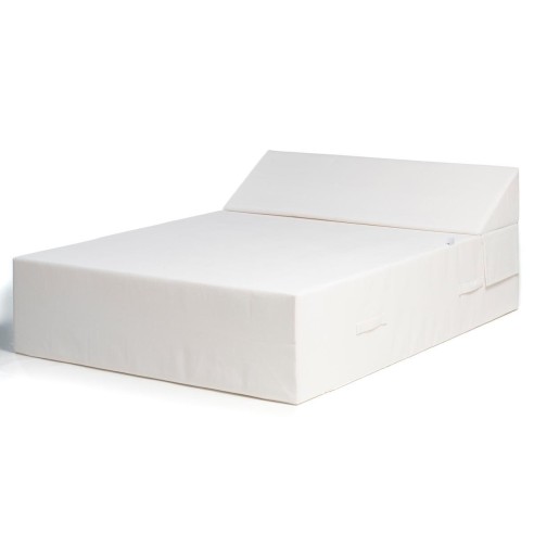 SUN PACK PALOMA POUF | 1 Lit de piscine COZIP deux places 180x140x38cm + 2 coussins 50x70 cm + 1 pouf 40x40cm