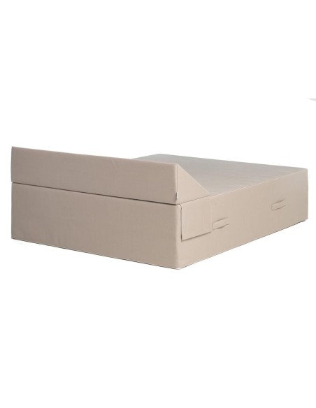 SUN PACK PALOMA POUF | 1 Lit de piscine COZIP deux places 180x140x38cm + 2 coussins 50x70 cm + 1 pouf 40x40cm