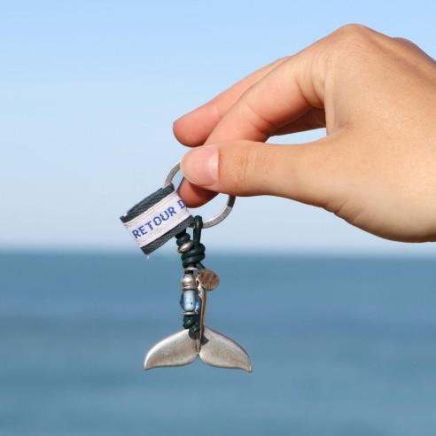 Arcachon porte-clefs Retour de Plage