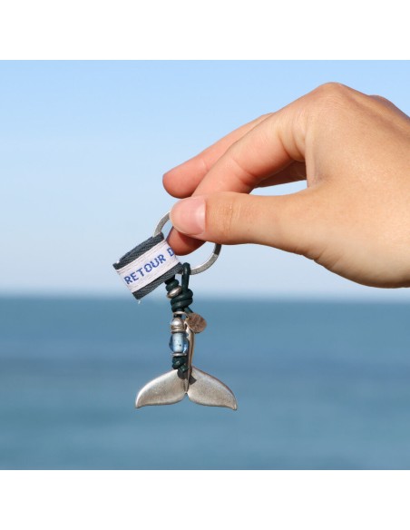 Arcachon porte-clefs Retour de Plage