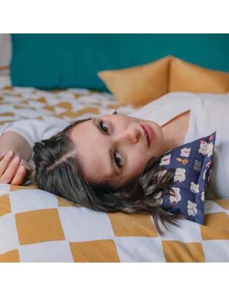 SALVADOR Aoshima | Coussin cervical francais | Cosy Club