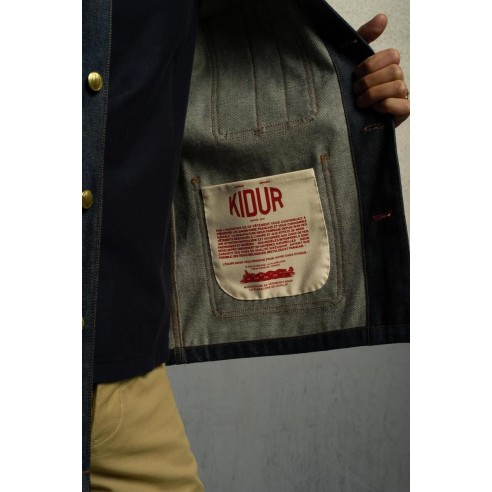 Veste Denim Brut Homme