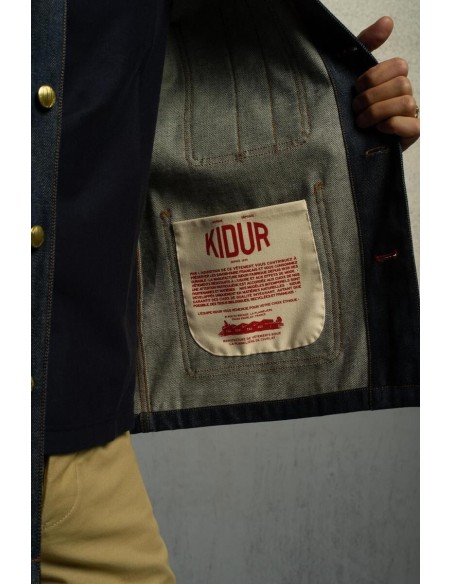 Veste Denim Brut Homme