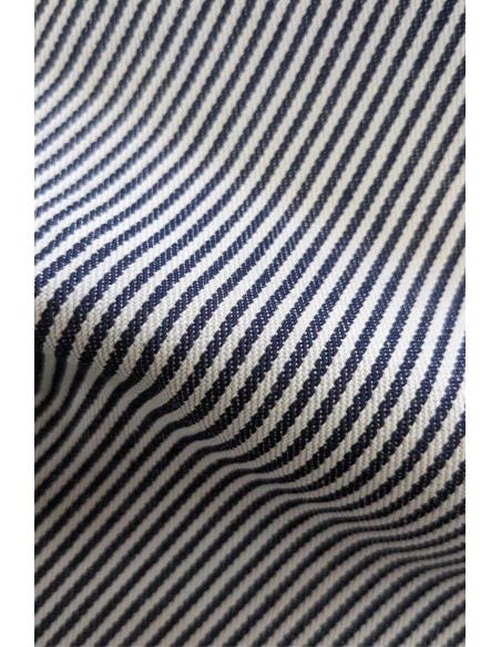 Veste Rayée Noir et Blanc Homme