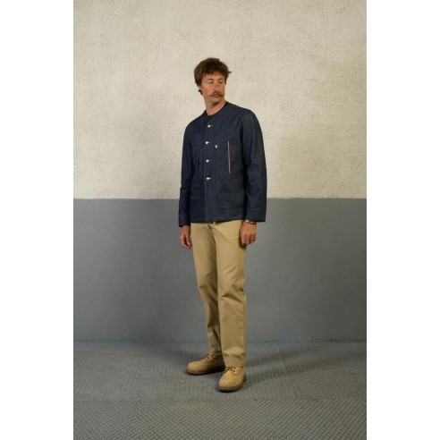 Veste Denim Brut Homme