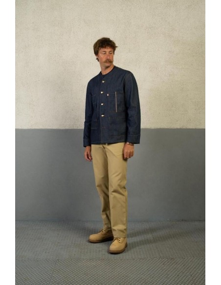 Veste Denim Brut Homme