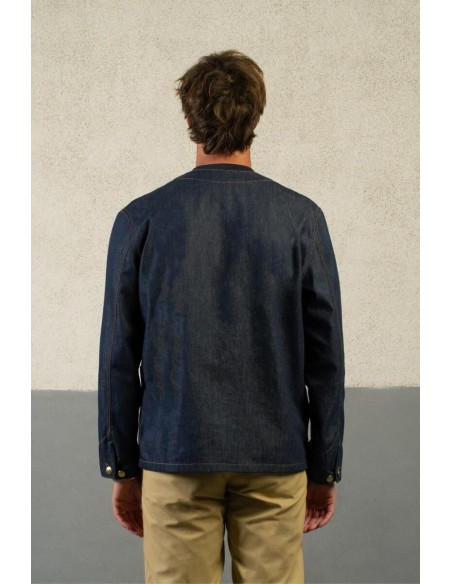 Veste Denim Brut Homme