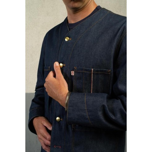 Veste Denim Brut Homme