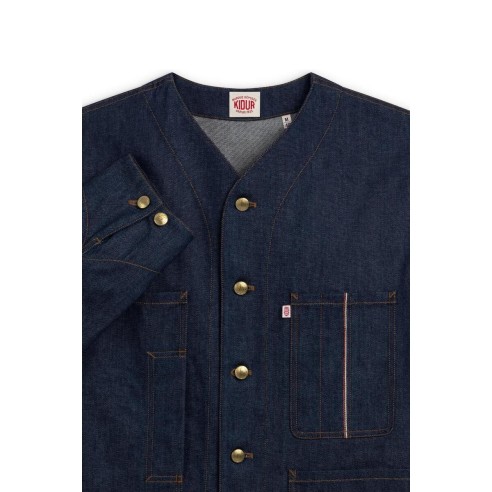 Veste Denim Brut Homme