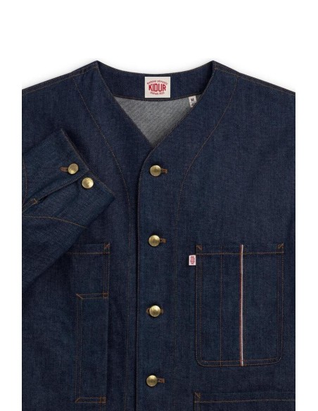 Veste Denim Brut Homme