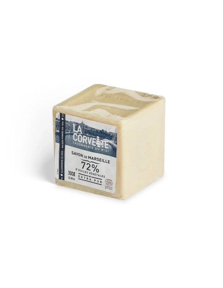 Cube de Savon de Marseille EXTRA PUR – 300g – Sous film – COSMOS NATURAL